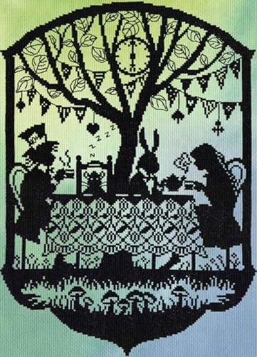Bothy Threads Kreuzstich-Set Mad Hatters Tee Party, 26x36cm, XFT5P, Zählmuster Bothy Threads Kreuzstich-Set Mad Hatters Tee Party, 26x36cm, XFT5P, Zählmuster von Bothy Threads