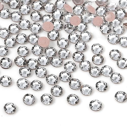 Glasstrasssteine mit flacher Rückseite, 3D-Kristallschmuck, Maniküre-Dekoration von Bottone