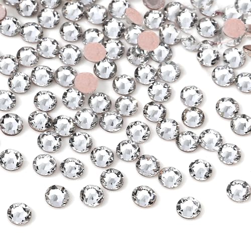 Glasstrasssteine mit flacher Rückseite, 3D-Kristallschmuck, Maniküre-Dekoration von Bottone