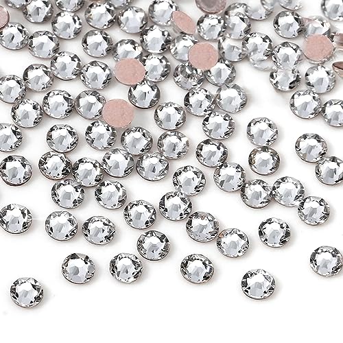 Glasstrasssteine mit flacher Rückseite, 3D-Kristallschmuck, Maniküre-Dekoration von Bottone