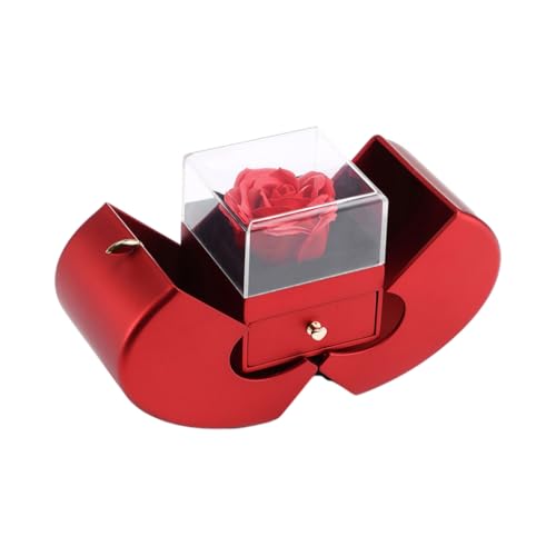 Schmuckschatulle für Halsketten, Anhänger, Valentinstag, Organizer, Blumenhebeverpackungen, Präsentationsbox Schmuckschatulle für Halsketten, Anhänger, Valentinstag, Organizer, Blumenhebeverpackungen, Präsentationsbox von Bottone
