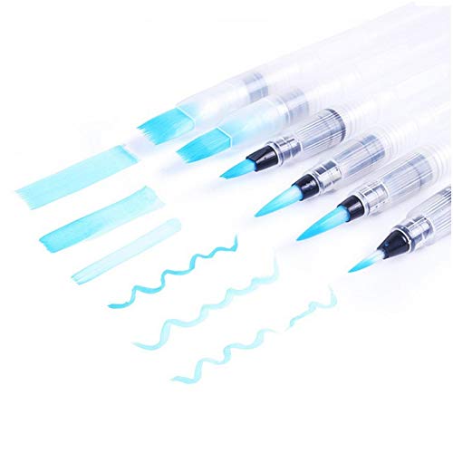 BouBou 6 Stück/Set Wasserfarbbürste Bleistift Tragbare Pinsel Weiche Aquarell Pinsel Tintenstift Für Malerei Zeichnung Kunst Liefert BouBou 6 Stück/Set Wasserfarbbürste Bleistift Tragbare Pinsel Weiche Aquarell Pinsel Tintenstift Für Malerei Zeichnung Kunst Liefert von BouBou