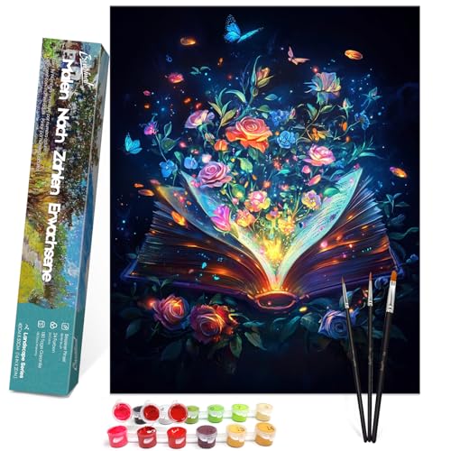 Bougimal Malen Nach Zahlen Erwachsene Landschaft Ohen Rahmen inklusive Pinsel und Acrylfarben - 40 x 50 cm, Bücher Bougimal Malen Nach Zahlen Erwachsene Landschaft Ohen Rahmen inklusive Pinsel und Acrylfarben - 40 x 50 cm, Bücher von Bougimal