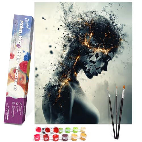 Bougimal Malen Nach Zahlen Erwachsene Landschaft Ohen Rahmen inklusive Pinsel und Acrylfarben - 40 x 50 cm, Figur Bougimal Malen Nach Zahlen Erwachsene Landschaft Ohen Rahmen inklusive Pinsel und Acrylfarben - 40 x 50 cm, Figur von Bougimal