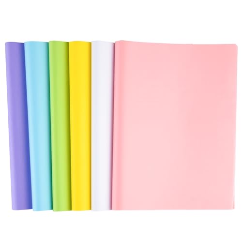 Bouiexye 60 Blätter 6 Farben Seidenpapier für Geschenktüten 50 x 37cm Seidenpapier Bulk Weihnachten seidenpapier verpackungsmaterial für Geschenkpapier Füller Blumen Geburtsta Hochzeit Dekor von Bouiexye