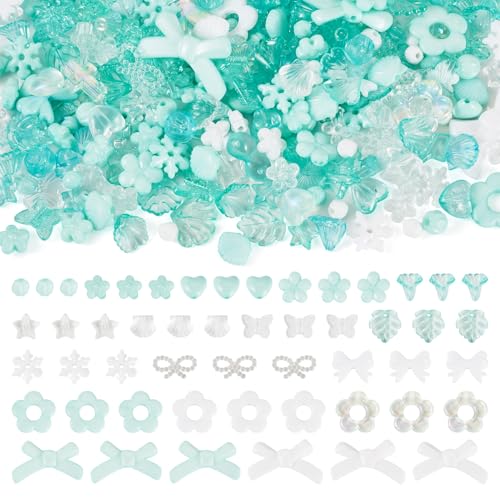 Boutigem 100 g transparente Acryl-Herzperlen, niedliche Blumenmuschel, undurchsichtige Perlen für Haar-Halsketten, Armbänder, Ohrringe, Anhänger, Schmuckherstellung Boutigem 100 g transparente Acryl-Herzperlen, niedliche Blumenmuschel, undurchsichtige Perlen für Haar-Halsketten, Armbänder, Ohrringe, Anhänger, Schmuckherstellung von Boutigem