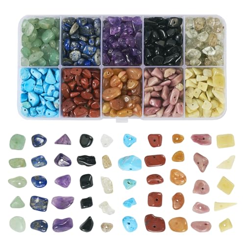 Boutigem 150 g Splittersteinperlen, 1–8 mm, unregelmäßige Edelsteinperlen, lose Steinperlen für Ringe, Armbänder, Ohrringe, Schmuckherstellung Boutigem 150 g Splittersteinperlen, 1–8 mm, unregelmäßige Edelsteinperlen, lose Steinperlen für Ringe, Armbänder, Ohrringe, Schmuckherstellung von Boutigem