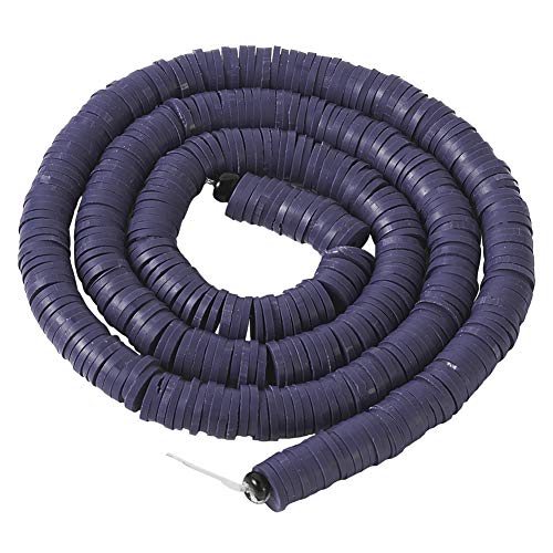 Boutigem 6 mm Tonperlen, 380 ~ 400 Stück, handgefertigte Polymerperlen, Heishi-Abstandshalter-Perlen für Armbänder, Halsketten, Dunkelschieferblau Boutigem 6 mm Tonperlen, 380 ~ 400 Stück, handgefertigte Polymerperlen, Heishi-Abstandshalter-Perlen für Armbänder, Halsketten, Dunkelschieferblau von Boutigem