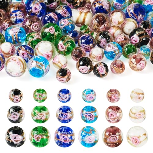 Boutigem 8–12 mm leuchtende Goldsandperlen, leuchten im Dunkeln, Blumenperlen für DIY-Armbänder, Halsketten, Ohrringe, Anhänger, Schmuckherstellung Boutigem 8–12 mm leuchtende Goldsandperlen, leuchten im Dunkeln, Blumenperlen für DIY-Armbänder, Halsketten, Ohrringe, Anhänger, Schmuckherstellung von Boutigem
