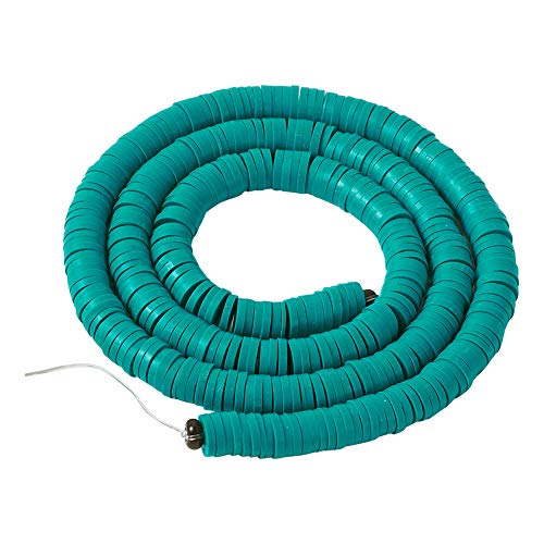 Boutigem 8 mm Tonperlen, 380 ~ 400 Stück, handgefertigte Polymerperlen, Heishi-Abstandshalter-Perlen für Armbänder, Halsketten, Dunkelcyan Boutigem 8 mm Tonperlen, 380 ~ 400 Stück, handgefertigte Polymerperlen, Heishi-Abstandshalter-Perlen für Armbänder, Halsketten, Dunkelcyan von Boutigem