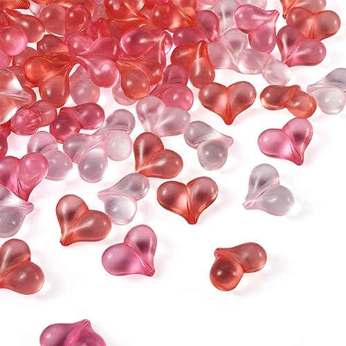 Boutigem Acryl-Herzperlen für Schmuckherstellung, Armbänder, Halsketten, Ohrringe, Zubehör, Basteln, Valentinstag, Weihnachten, Geburtstag, Geschenke, 120 Stück Boutigem Acryl-Herzperlen für Schmuckherstellung, Armbänder, Halsketten, Ohrringe, Zubehör, Basteln, Valentinstag, Weihnachten, Geburtstag, Geschenke, 120 Stück von Boutigem