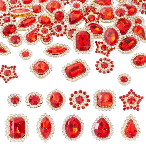 Boutigem Strasssteine zum Aufnähen, rote Tropfenform, Herz, Sternform, Metall, Nähklaue, flache Rückseite, Strasssteine, Glaskristall, Acryl, Edelsteine für Bastelarbeiten, Kleidung, Kleidung Boutigem Strasssteine zum Aufnähen, rote Tropfenform, Herz, Sternform, Metall, Nähklaue, flache Rückseite, Strasssteine, Glaskristall, Acryl, Edelsteine für Bastelarbeiten, Kleidung, Kleidung von Boutigem