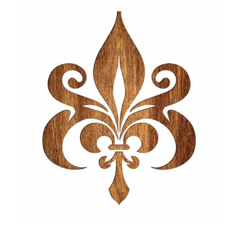 Boutique d'isacrea Schablone 21 x 30 cm Mylar Fleur de Lilie Stanzschablone Boutique d'isacrea Schablone 21 x 30 cm Mylar Fleur de Lilie Stanzschablone von Boutique d'isacrea