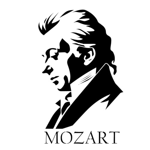 Schablone 25 x 25 cm Mylar Mozart Schablone 25 x 25 cm Mylar Mozart von Boutique d'isacrea