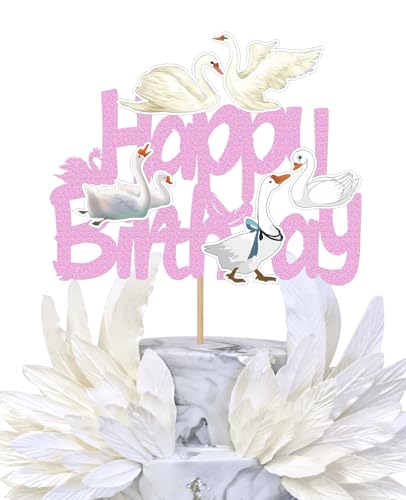 1 x Gänse-Kuchenaufsatz, Schwan, Kuchendekoration, alberne Geburtstags-Dekoration, Babyparty, Motto-Party-Zubehör, Schwan-Kuchenspieße, Thema, Hochzeit, Sursurprise 1 x Gänse-Kuchenaufsatz, Schwan, Kuchendekoration, alberne Geburtstags-Dekoration, Babyparty, Motto-Party-Zubehör, Schwan-Kuchenspieße, Thema, Hochzeit, Sursurprise von Boweurois