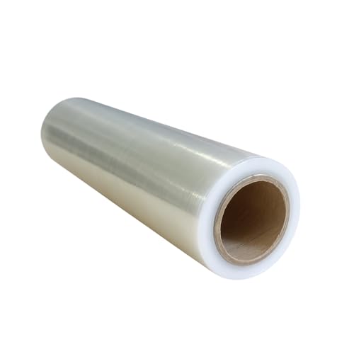 BOXAM Stretchfolie Verpackungsfolie Transparent Hand Strechfolienrolle 150m x 40 cm 23µm 0,85kg BOXAM Stretchfolie Verpackungsfolie Transparent Hand Strechfolienrolle 150m x 40 cm 23µm 0,85kg von Boxam