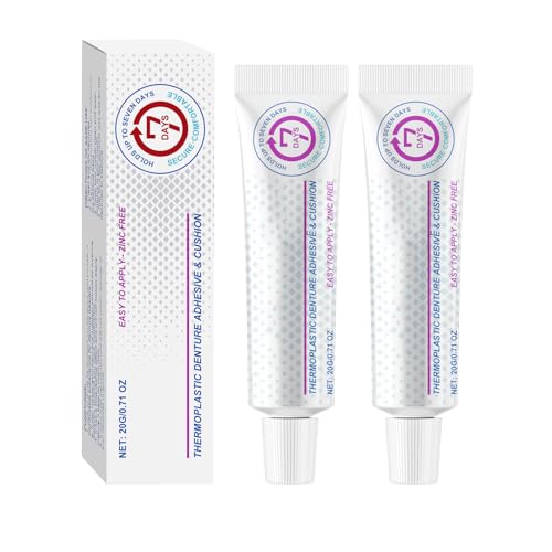 Thermoplastischer Zahnprothesenkleber,Prothesen-Silikon-Auskleidungsset,Thermoplastischer Kleber Für Zahnprothesen, Fixodent Fixative Creme Original Mega-Pack, Temporäre Zahnfüllungen und Zahnspangen Thermoplastischer Zahnprothesenkleber,Prothesen-Silikon-Auskleidungsset,Thermoplastischer Kleber Für Zahnprothesen, Fixodent Fixative Creme Original Mega-Pack, Temporäre Zahnfüllungen und Zahnspangen von Boxiatil