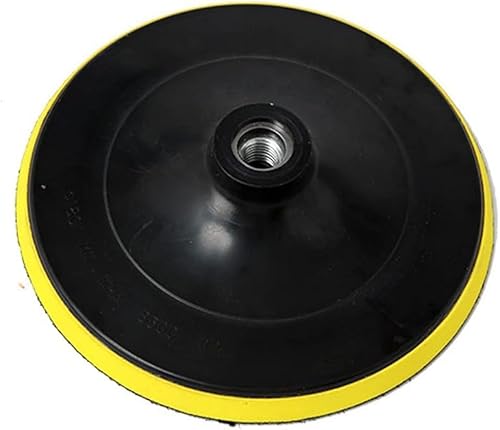 Boxonly 150 mm Klett-Trägerteller M14 Gewindeschleifscheibe für Winkelschleifer, Schwingschleifer, Polierer, Trägerplatte für Holz, Metall, Polierpad Anwendungen Boxonly 150 mm Klett-Trägerteller M14 Gewindeschleifscheibe für Winkelschleifer, Schwingschleifer, Polierer, Trägerplatte für Holz, Metall, Polierpad Anwendungen von Boxonly