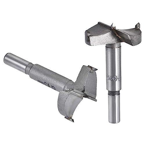 Boxonly 2 x Holzbearbeitungs-Lochöffnerbohrer, 42 mm + 45 mm, Forstnerbohrer, Wolframkarbid, Holzlochsäge, Scharnier, Bohrbohrer, Fräser Boxonly 2 x Holzbearbeitungs-Lochöffnerbohrer, 42 mm + 45 mm, Forstnerbohrer, Wolframkarbid, Holzlochsäge, Scharnier, Bohrbohrer, Fräser von Boxonly