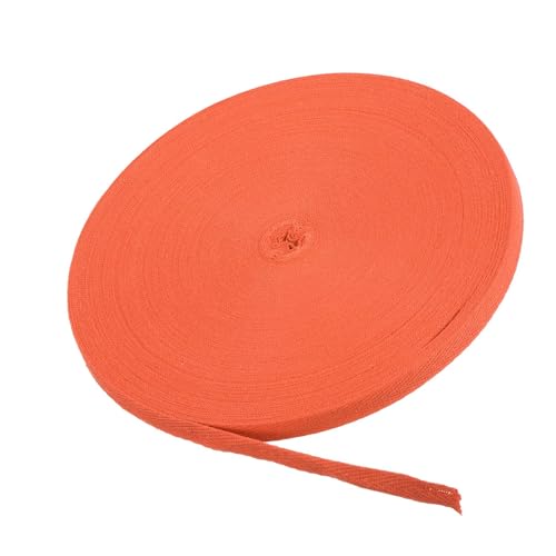 Boxonly Baumwoll-Twill-Klebeband, 0,9 cm, 45,7 m, Baumwollband, Schrägband, Fischgrätenmuster, Gurtband zum Nähen, Geschenkverpacken, Basteln, DIY, Dunkelorange Boxonly Baumwoll-Twill-Klebeband, 0,9 cm, 45,7 m, Baumwollband, Schrägband, Fischgrätenmuster, Gurtband zum Nähen, Geschenkverpacken, Basteln, DIY, Dunkelorange von Boxonly