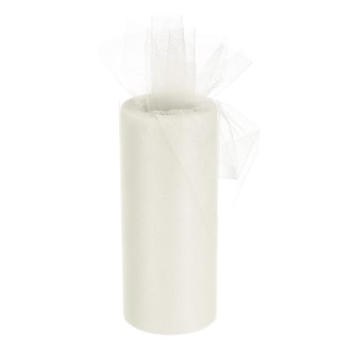 Boxonly Tüllband-Rollen, beige, 15,2 cm, 22,7 m, Pastellnetzstoff, Netzstoff, 15 cm breit, Netzrolle für Geschenkverpackungen, Weihnachten, Hochzeit, DIY Handwerk Boxonly Tüllband-Rollen, beige, 15,2 cm, 22,7 m, Pastellnetzstoff, Netzstoff, 15 cm breit, Netzrolle für Geschenkverpackungen, Weihnachten, Hochzeit, DIY Handwerk von Boxonly
