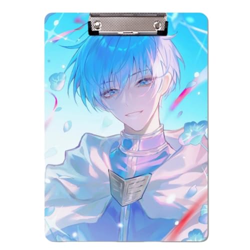 Boyoxon Frieren Anime Ordner 30 x 21 cm, PP-Kunststoff Anime-thematisiert A4-Größe Schulbedarf mit sicherer Verschluss, langlebig für Schüler & Lehrer (Himmel 2) von Boyoxon
