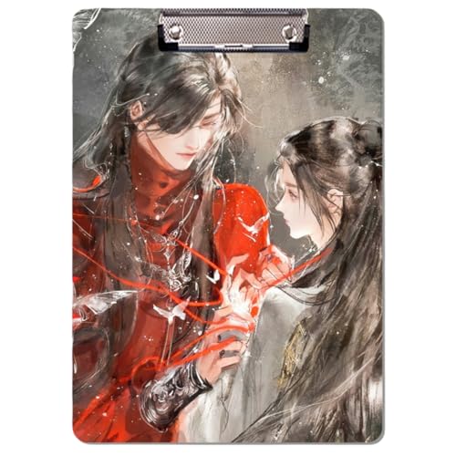 Boyoxon HuaCheng Anime Ordner 30 x 21 cm, PP-Kunststoff Anime-thematisiert A4-Größe Schulbedarf mit sicherer Verschluss, langlebig für Schüler & Lehrer (HuaCheng 8) von Boyoxon