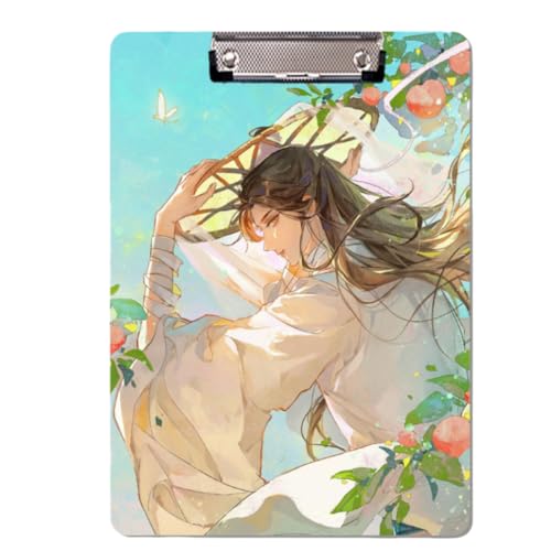 Boyoxon HuaCheng Anime Ordner 30 x 21 cm, PP-Kunststoff Anime-thematisiert A4-Größe Schulbedarf mit sicherer Verschluss, langlebig für Schüler & Lehrer (XieLian 2) von Boyoxon