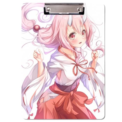 Boyoxon Rimuru Tempest Anime Ordner 30 x 21 cm, PP-Kunststoff Anime-thematisiert A4-Größe Schulbedarf mit sicherer Verschluss, langlebig für Schüler & Lehrer (shuna 1) von Boyoxon