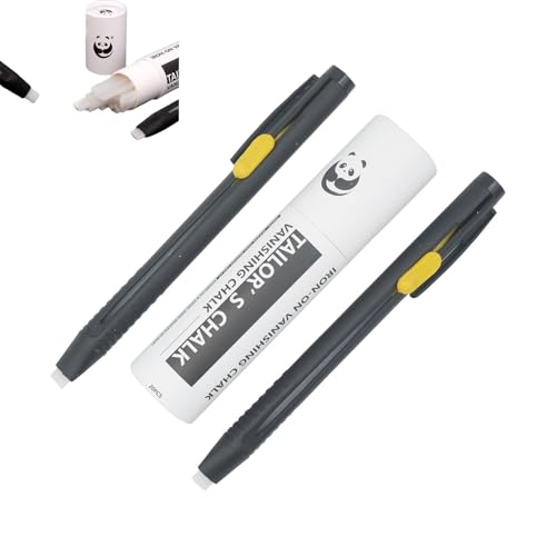 Bpoeee Heat Erasable Fabric Marker for Sewing, Embroidery, Quilting, Washable Erasable Replaceable Pen, Suitable for Cotton Fabrics DIY Sewing Tools (2Pen + 20 Refills) von Bpoeee