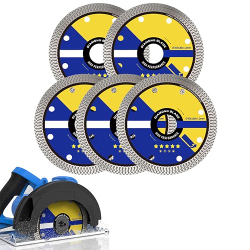 Super Thin Ceramic Tile Cutting Discs, Discos Para Cortar Ceramica, Disco Para Cortar Ceramica, Rock Saw for Cutting Rocks (5 PCS) von Bpoeee