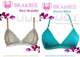 Kombi-Ebook Nicci Bralette + Niccini Bikini von Bra & Bee