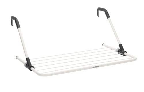 Brabantia - Hängende Wäscheständer - Leicht aufzubauen - Platzsparend - Stabil - Verstellbare Arme - Kleiner Mengen Wäsche - Intelligente Sperre - Weiß - 4.5m - 30 x 20 x 10 cm Brabantia - Hängende Wäscheständer - Leicht aufzubauen - Platzsparend - Stabil - Verstellbare Arme - Kleiner Mengen Wäsche - Intelligente Sperre - Weiß - 4.5m - 30 x 20 x 10 cm von Brabantia