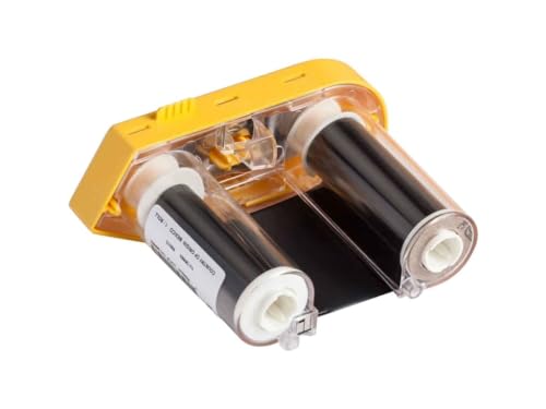 Brady M61-R6010 BMP61 Farbband R6000, Kunstharz, 5,1 x 2,9 m, Schwarz von Brady