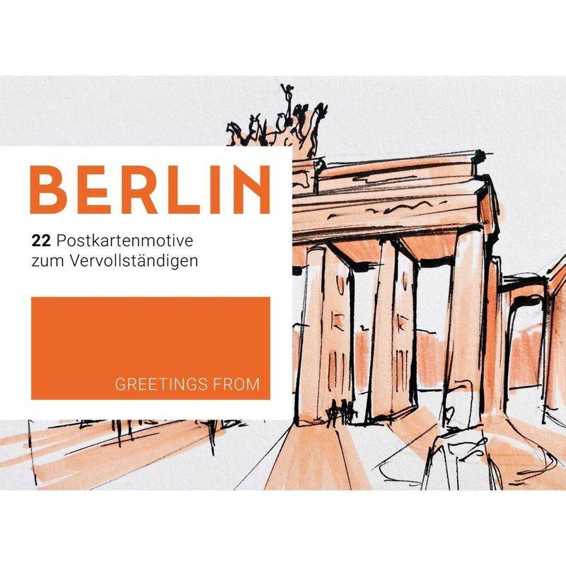 Greetings From Berlin - Andreas Modzelewski, Gebunden von BrainBook