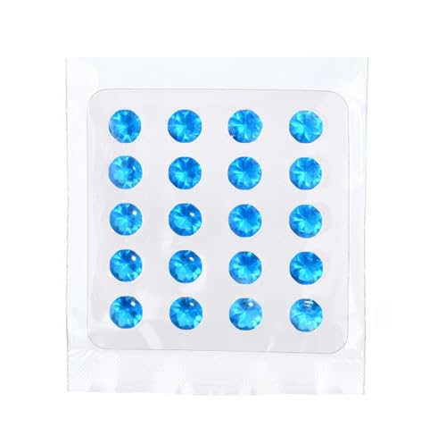 BrandNewCake® Essbare Jelly Diamanten Blau - 20 Stück - Perfekte Tortendekoration für Ihre Kuchen von Brand New Cake