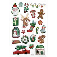 Sticker "X-Mas" von Braun+Company