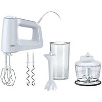 BRAUN MultiMix 3 HM 3135 Handmixer weiß 500 W von Braun