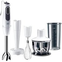 BRAUN Multiquick 3 MQ 3137 Stabmixer weiß 750 W von Braun