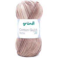 Gründl Cotton Quick Batik - Natur/Braun/Beige von Braun