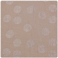 Krinkel-Musselin Baumwoll-Stoff mit Metallic-Effekt "Sakura Blossom Taupe" von Rico Design