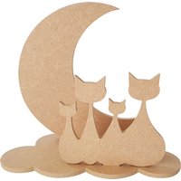 Steckmotiv "Katzen im Mond" Steckmotiv "Katzen im Mond" von Gomille