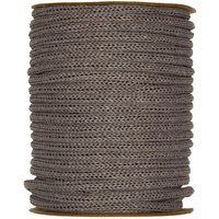 Strickschlauch aus Papiergarn, 30m - Dusky Brown von Braun