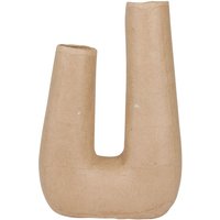 Vase "U-Form"  wasserdicht von Braun