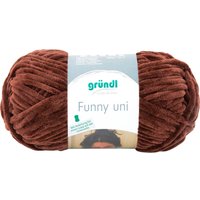 Wolle Funny Uni - Farbe 20 von Braun