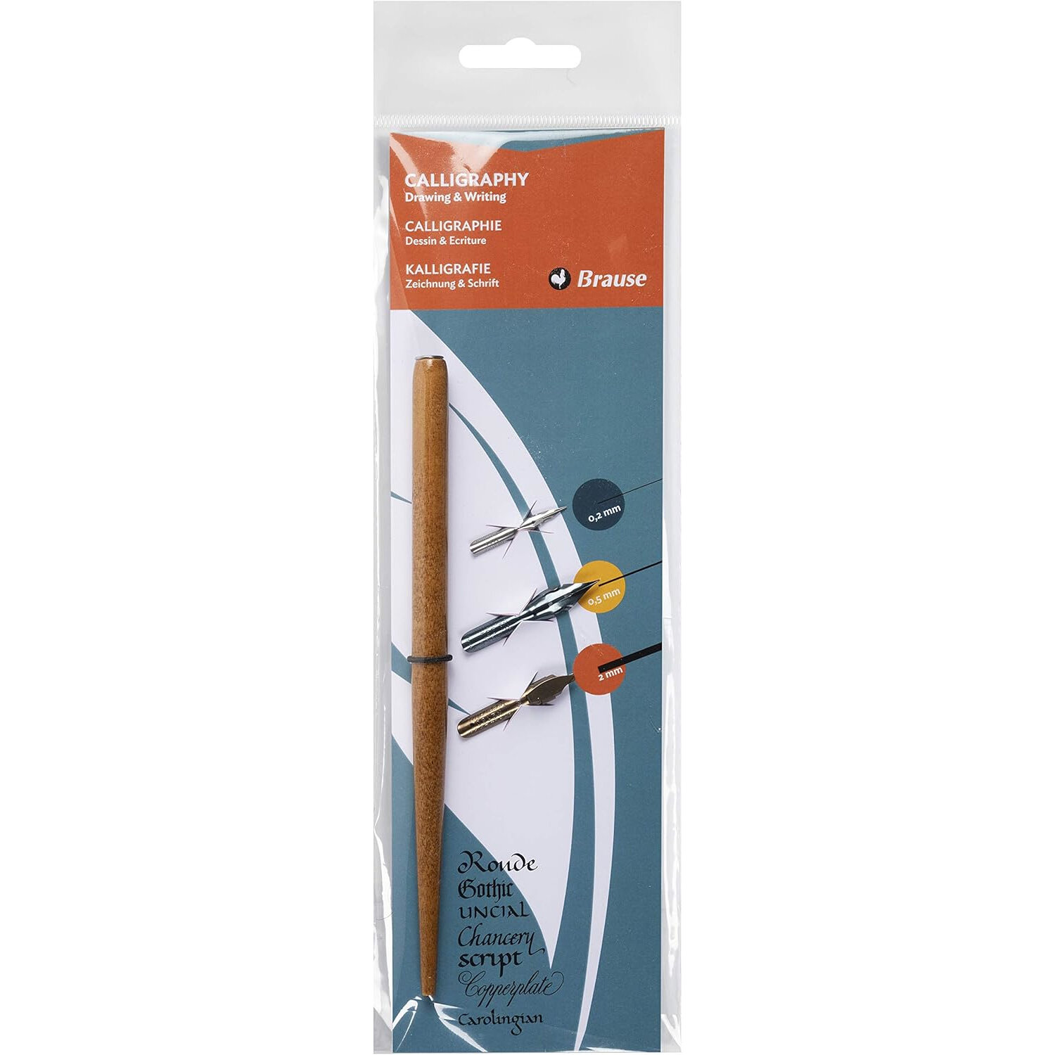 Brause Kalligrafieset Schreiben und Zeichnen von Brause