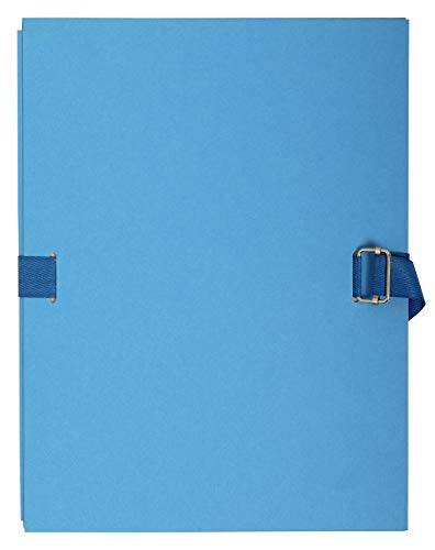 Exacompta 223220E Aktenmappe mit dehnbarem Rücken hellblau 320x240mm mit Verschlussschnalle Exacompta 223220E Aktenmappe mit dehnbarem Rücken hellblau 320x240mm mit Verschlussschnalle von Brause