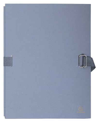 Exacompta 223255E Aktenmappe mit dehnbarem Rücken grau 320x240mm mit Verschlussschnalle Exacompta 223255E Aktenmappe mit dehnbarem Rücken grau 320x240mm mit Verschlussschnalle von Brause