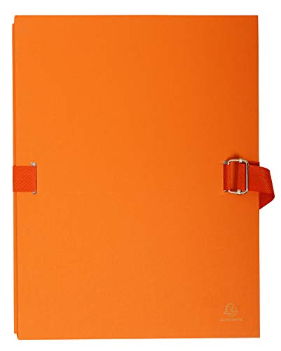 Exacompta 223245E Aktenmappe mit dehnbarem Rücken orange 320x240mm mit Verschlussschnalle Exacompta 223245E Aktenmappe mit dehnbarem Rücken orange 320x240mm mit Verschlussschnalle von Brause
