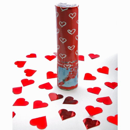 2 x Konfetti Shooter 20 cm Herz Regen rot Hochzeit Konfettibombe bis zu 6 Meter hoch 2 x Konfetti Shooter 20 cm Herz Regen rot Hochzeit Konfettibombe bis zu 6 Meter hoch von Homry